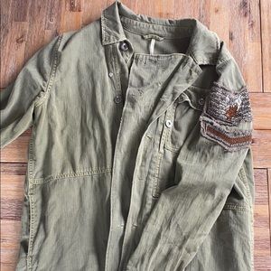 Free people army jacket
